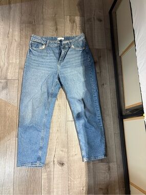 H&M Relaxed Light Blue Denim Jeans